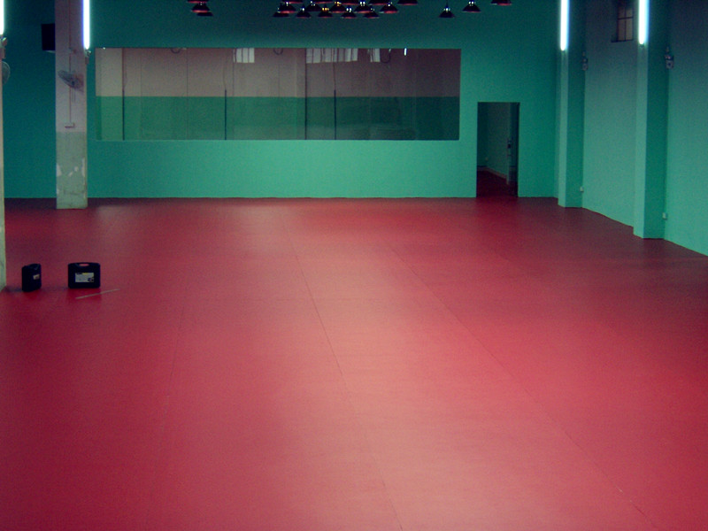 兰州市电力修造厂《室内乒乓球运动地板
